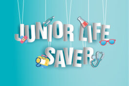 Junior life saver : FIRST AID FOR KIDS